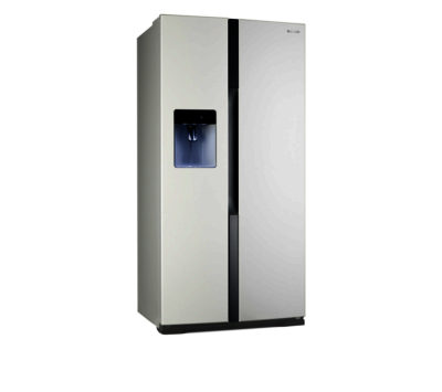 Panasonic NR-B53VW2-WB American-Style Fridge Freezer - White